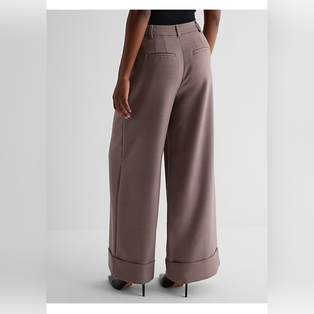 Express Stylist Wide Leg High Pant - Picture 2 of 8